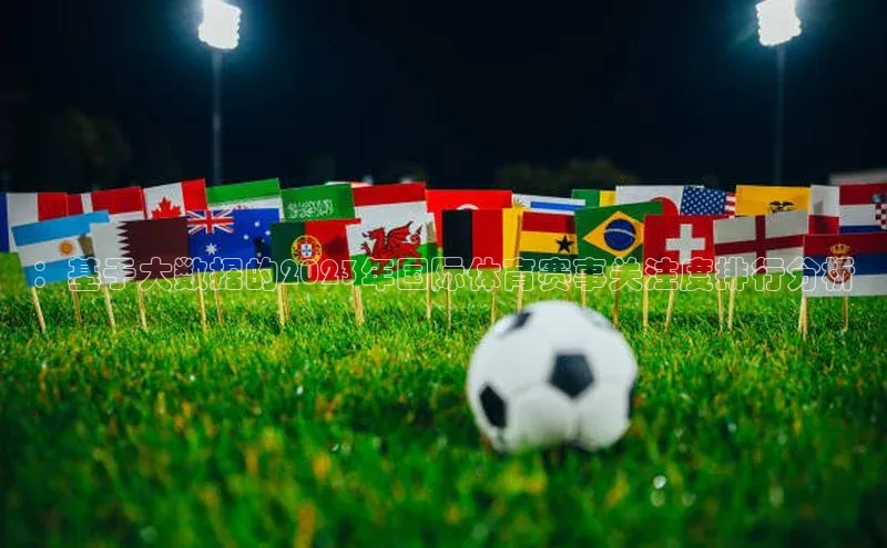 ：基于大数据的2023年国际体育赛事关注度排行分析